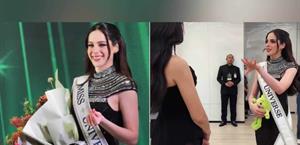 Fátima Bosch comienza con sus actividades como Miss Universo