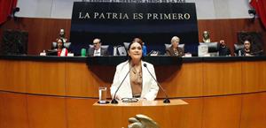 Ariadna Montiel destaca estrategia exitosa para combatir la pobreza en México