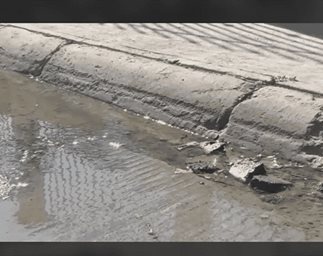 Desperdician cientos de litros de agua por fuga