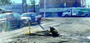 Crecen baches y coladeras dañadas en Ayuntamiento