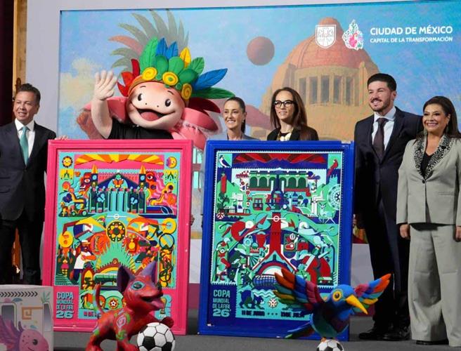 Sheinbaum anuncia inversión para movilidad en sedes del Mundial 2026