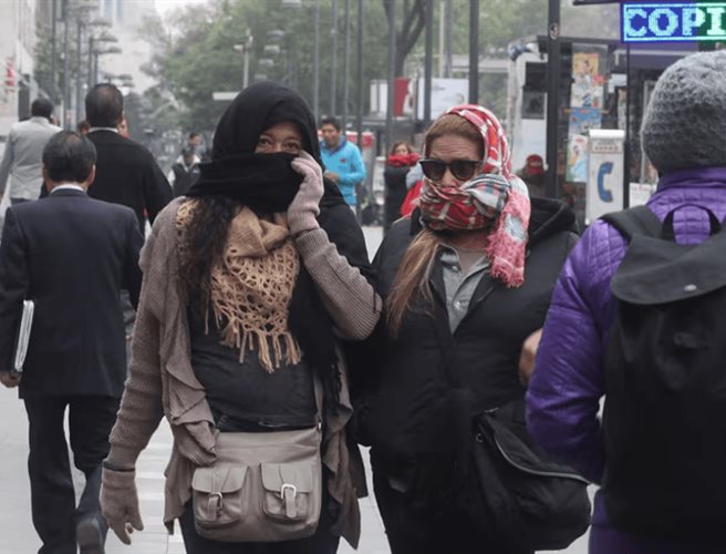 Frente frío 17 se acerca a México