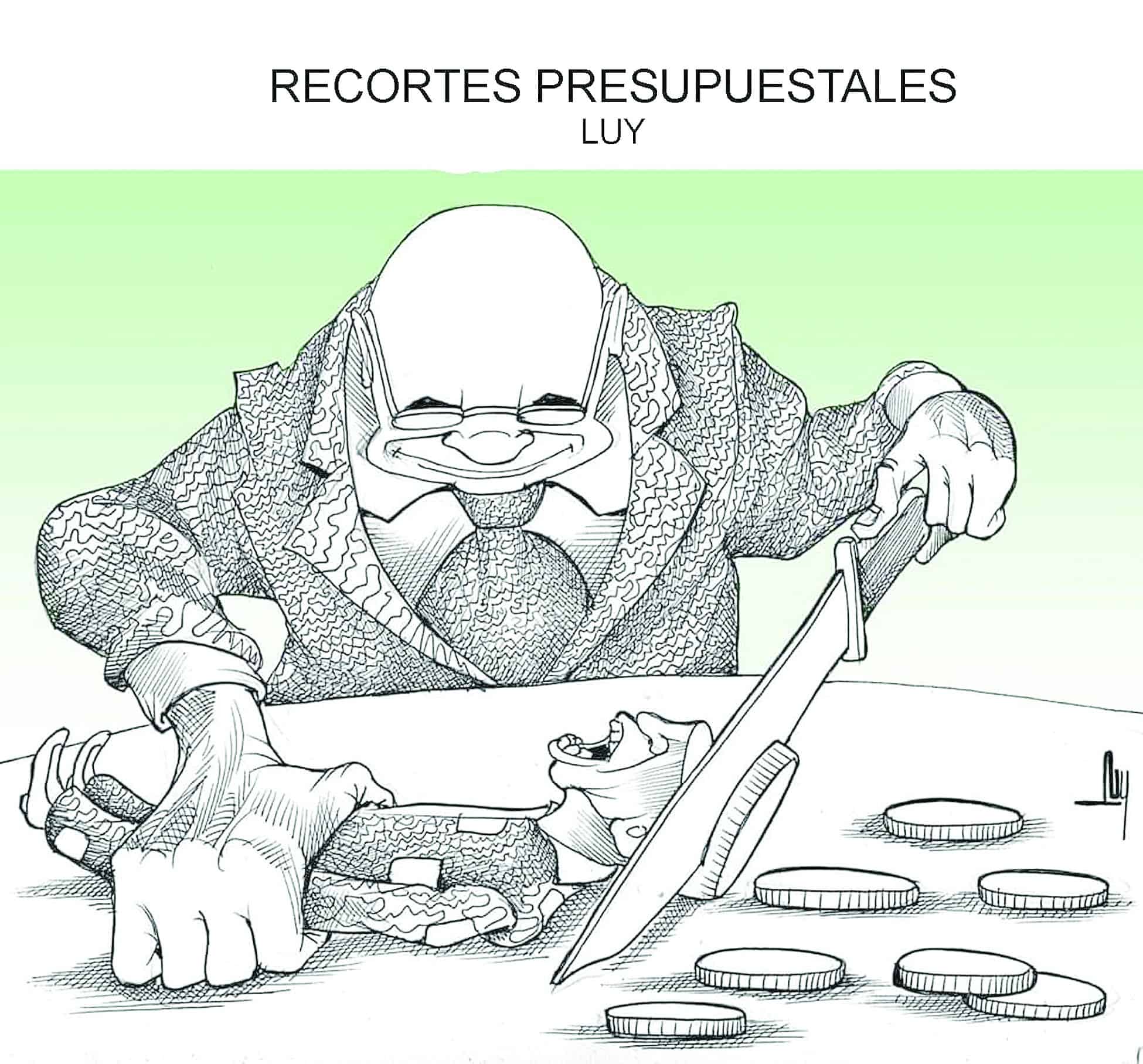 Recortes presupuestales