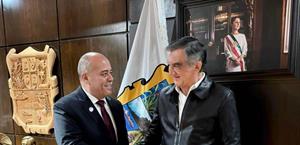 Américo Villarreal se reúne con nuevo fiscal de Justicia de Tamaulipas