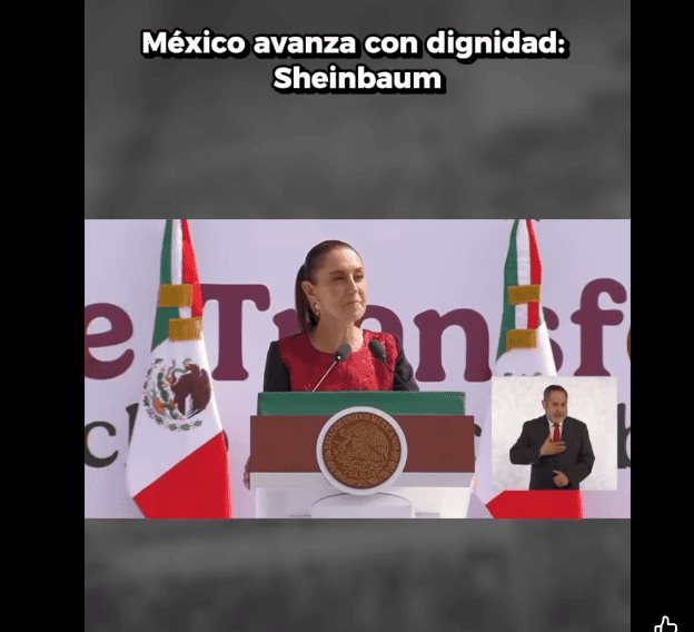 México avanza con dignidad: Sheinbaum