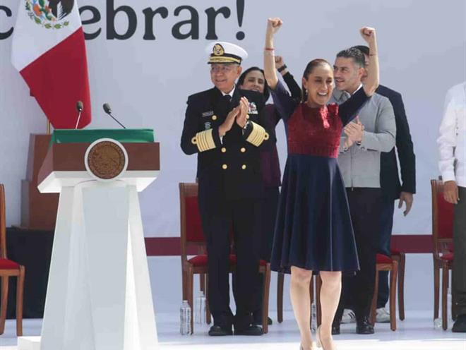 Claudia Sheinbaum celebra 7 años de transformación en el Zócalo