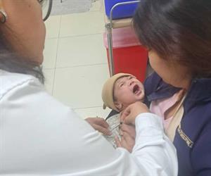 Redoblan vacunación contra el sarampión