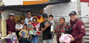 Refrenda legislador su compromiso con familias