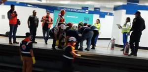 Aumentan suicidios  en las vías del Metro