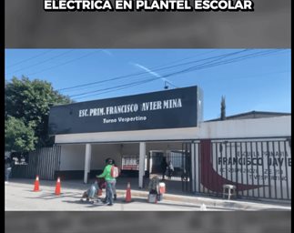 Sufre un estudiante descarga eléctrica