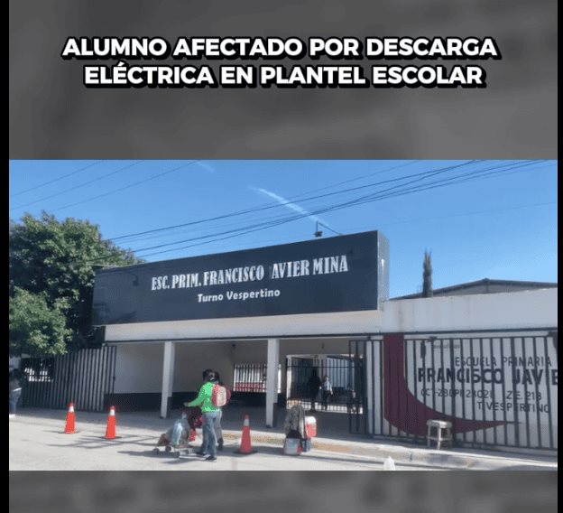 Sufre un estudiante descarga eléctrica