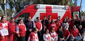 Dona OXXO ambulancia