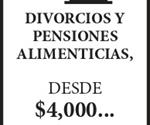 DIVORCIOS Y PENSIONES 
