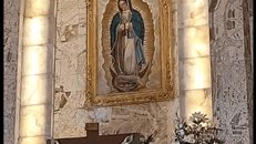 Feligreses celebran a la Virgen de Guadalupe en Reynosa">