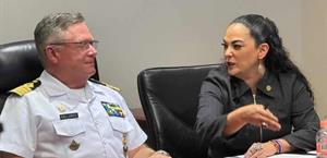 Genera sinergia con la SEMAR senadora Sosa