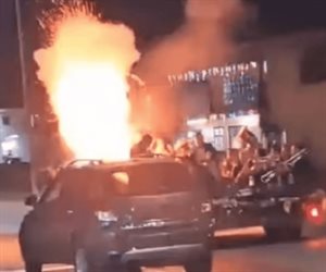 Explota pirotecnia en camioneta con músicos en Guanajuato