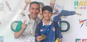 ¡Se cuelga la medalla dorada!