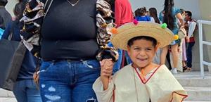 Pequeños Juan Diegos caminan con esperanza