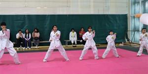 Taekwondoínes avanzan de grado