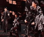 Con robots acróbatas, el cantante chino Wang Leehom sorprende