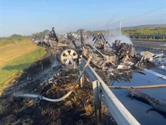 Choque deja 4 muertos y 6 heridos graves en la Victoria-Zaragoza