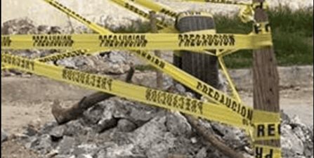 Muestra abandono la colonia Lampacitos