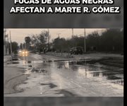 Fugas de aguas negras afectan a Marte R. Gómez
