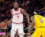 Impulsa Durant victoria de Rockets ante Pacers