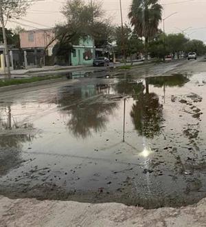 ¡Continúa la fuga de aguas negras!