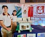 Representan jóvenes a Nuevo Laredo en Feria científica internacional