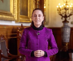 Claudia Sheinbaum envía mensaje de año nuevo
