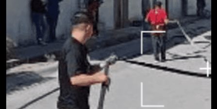 Incendio genera densa humareda en Río Bravo