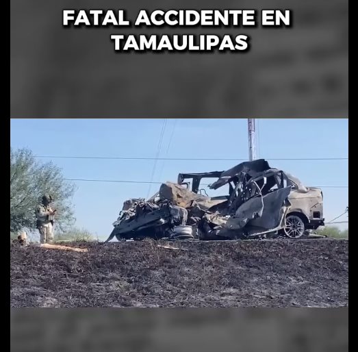 Fatal accidente en Tamaulipas
