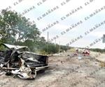 Accidente fatal en Llera-Zaragoza deja tres muertos y dos heridos