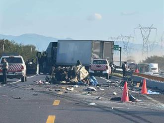 Cinco muertos en accidente en carretera Zaragoza-Llera