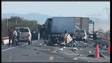 Ruta de la muerte deja 12 víctimas">