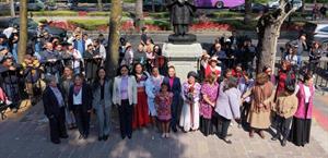 Esculturas de las mujeres ancestras, acto de justicia