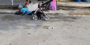 Adulto mayor sufre desmayo