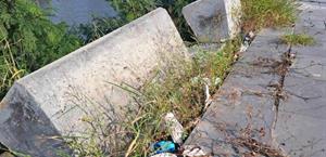 Parque Lineal Anzaldúas muestra severos daños