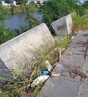 Parque Lineal Anzaldúas muestra severos daños