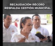Recaudación récord respalda gestión municipal