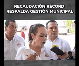 Recaudación récord respalda gestión municipal