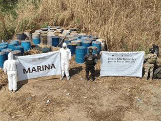 Semar destruyen laboratorios clandestinos en 3 estados