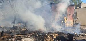Arde casa en Misiones del Puente