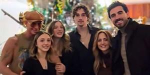 Pasó Navidad con su novio y con su ex