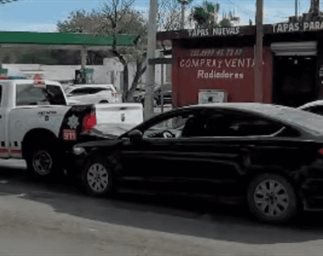 Carambola sobre la Hidalgo, un lesionado