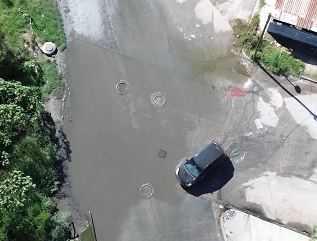 Aguas negras ahogan a colonias de Reynosa