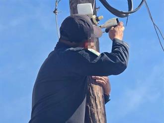 Quita Guardia Estatal cámaras clandestinas en vía  pública