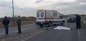 Tras choque fallece joven  motociclista