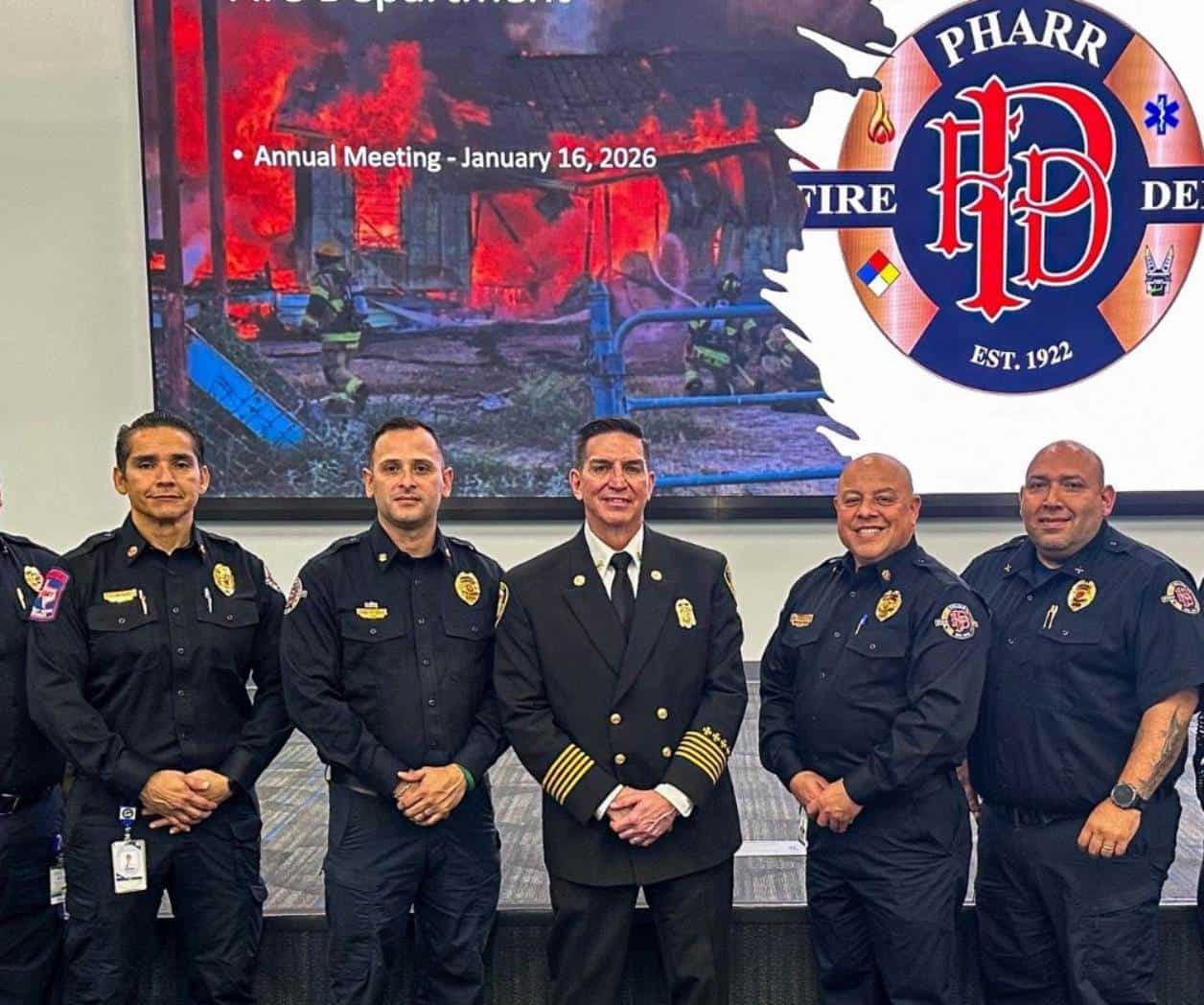 Tienen reunión especial Bomberos de Pharr
